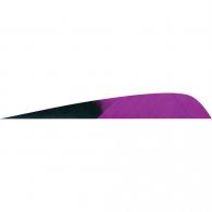 Gateway Parabolic Feathers Kuro Purple 4 in. Left Wing 50 pk. - 400LPKPP-50