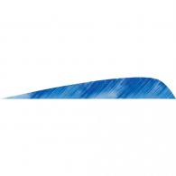 Gateway Parabolic Feathers Tre White/Blue 4 in. Left Wing 50 pk. - 400LPTWB-50