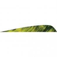 Gateway Parabolic Feathers Tre Yellow 4 in. Left Wing 50 pk. - 400LPTYL-50