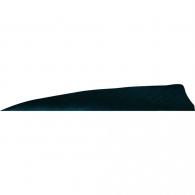 Gateway Shield Cut Feathers Black 4 in. Left Wing 50 pk. - 400LSSBK-50