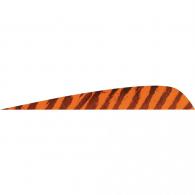 Gateway Parabolic Feathers Barred Orange 4 in. Right Wing 50 pk. - 400RPBOR-50