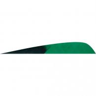 Gateway Parabolic Feathers Kuru Green 4 in. Right Wing 50 pk. - 400RPKGN-50