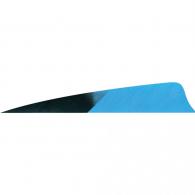 Gateway Shield Cut Feathers Kuru Blue 4 in. Right Wing 50 pk. - 400RSKBL-50