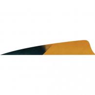 Gateway Shield Cut Feathers Kuru Brown 4 in. Right Wing 50 pk. - 400RSKDB-50