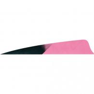 Gateway Shield Cut Feathers Kuru Fluorescent Pink 4 in. Right Wing 50 pk. - 400RSKFP-50