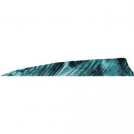 Gateway Shield Cut Feathers Tre Blue 4 in. Right Wing 50 pk. - 400RSTBL-50