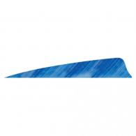Gateway Shield Cut Feathers Tre White/Blue 4 in. Right Wing 50 pk. - 400RSTWB-50