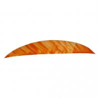 Gateway Magnum Feathers Tre White/Orange 5.5 in. Right Wing 50 pk. - 512RMTWO-50