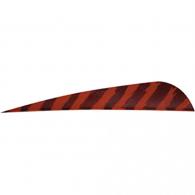 Gateway Barred Feathers Red 4 in. Right Wing 50 pk. - 400RPBRD-50