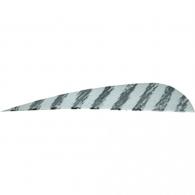 Gateway Barred Feathers White 4 in. Right Wing 50 pk. - 400RPBWH-50