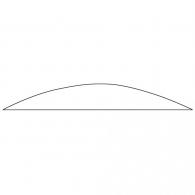 Gateway Magnum Feathers White 5.5 in. LW 50 pk. - 512LMSFW-50