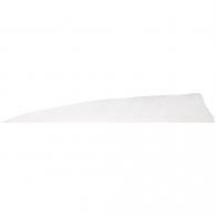 Gateway Shield Cut Feathers White 4 in. Right Wing 100 Pk. - 400RSSFW-100
