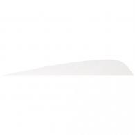 Gateway Parabolic Feathers White 4 in. Right Wing 12 pk. - 400RPSFW-12