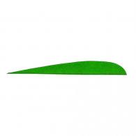 Gateway Parabolic Feathers Green 5 in. Right Wing 100 pk. - 500RPSGN-100