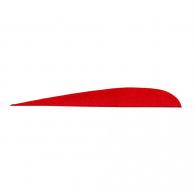 Gateway Parabolic Feathers Red 5 in. Right Wing 100 pk. - 500RPSRR-100