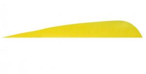 Gateway Parabolic Feathers Yellow 4 in. Right Wing 100 pk. - 400RPSSY-100