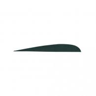 Gateway Parabolic Feathers Black 4 in. Right Wing 100 pk. - 400RPSBK-100