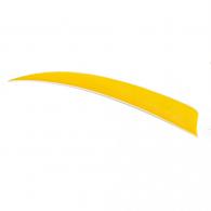 Trueflight Shield Cut Feathers Yellow 4 in. RW 100 pk. - 11604