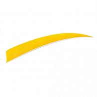 Trueflight Shield Cut Feathers Yellow 4 in. LW 100 pk. - 1604