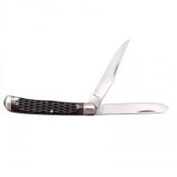 Cold Steel Trapper Knife 4.125in Blade JiggedBone - CS-FL-TRPR-J