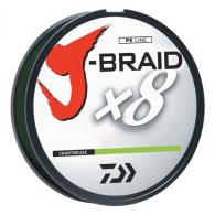 Daiwa J-Braid Fishing Line-6Lb Test 330 Yards - Chartreuse - JB8U6-300CH