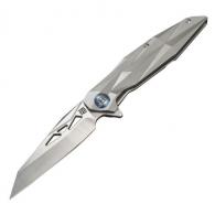 Artisan Cygnus Folder 3.54 in Blade Gray Titanium Handle - 1827G-GY