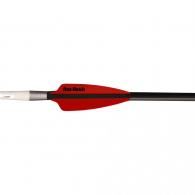 Flex Fletch FFP Shield Cut Vanes Red 3.6 in. 39 pk. - FFP-360-RD-39