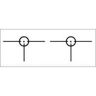 Gunstar Tactical 3D 1 Reticle Black