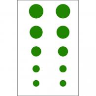 Gunstar Colossal Dots Set Green
