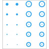 Gunstar Pro Series Chubbie Reticle Set Blue