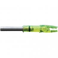 Lumenok Lighted Nocks Green H 3 pk. - H3G