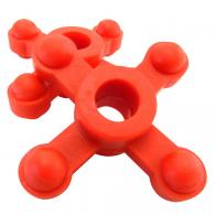 BowJax MaxJax Dampener Red 5/8-1 in. 2 pk. - 1050red