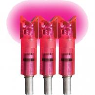 Lumenok Crossbow Nocks Pink Moon Gold Tip 3 pk. - GTC3P