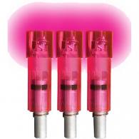 Lumenok Crossbow Nocks Pink Flat Gold Tip 3 pk. - GTF3P Lumenok Crossbow Nocks Pink Flat Gold Tip 3 pk. - GTF3P