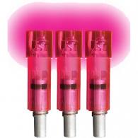 Lumenok Crossbow Nocks Pink Flat Excalibur 3 pk. - EXCF3P Lumenok Crossbow Nocks Pink Flat Excalibur 3 pk. - EXCF3P