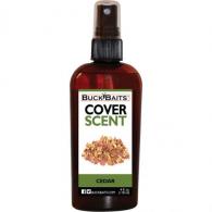 Buck Baits Cover Scent Cedar 4 oz - BBCS4CEDAR