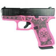 GLOCK 43X 9MM BLACK FXD AUSTRIA-Sugar Skull Pink Medusa - PX4350201SKP