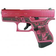 G43 SUB COMPACT 9MM 3.4"" 2/6RD Cherry Blossom Engraved Medu - UI4350201CB G43 SUB COMPACT 9MM 3.4"" 2/6RD Cherry Blossom Engraved Medu - UI4350201CB