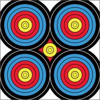 DuraMesh Archery Target Sight In 24 in. x 24 in. - DM104