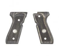 Beretta 92/96 Grey Grips with Medallion - E01439 Beretta 92/96 Grey Grips with Medallion - E01439