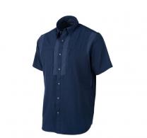 Beretta TKAD Flex Short Sleeve Shirt Blue Total Eclipse XXLarge - LU951T23340504XXL