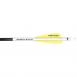 NAP Quikfletch Twister Fletch Rap White and Yellow 4 in. - NAP-60-1006