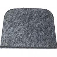 Cir-Cut Strike Plate Black Leather - LP-02