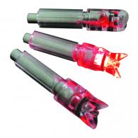 GWS Lighted Crossbow Nocks Red 3 pk. - 72000