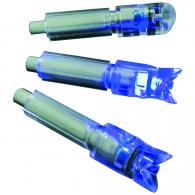 GWS Lighted Crossbow Nocks Blue 3 pk. - 7400