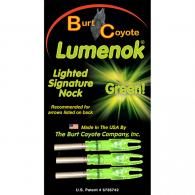 GWS Lighted Nocks Green S 3 pk. - 33000