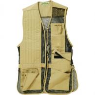 Bob Allen Full Mesh Shooting Vest Khaki Large - 30246