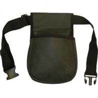 Bob Allen Divided Shell Pouch Green w/ Belt - 22105