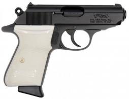 Walther Arms PPK/S, .380 ACP, 3.3 Barrel, Fixed Sights, Blue, Pearl Grips
