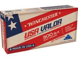 USA Valor .300 Black 200gr OT Sub 20bx - USAV300BX